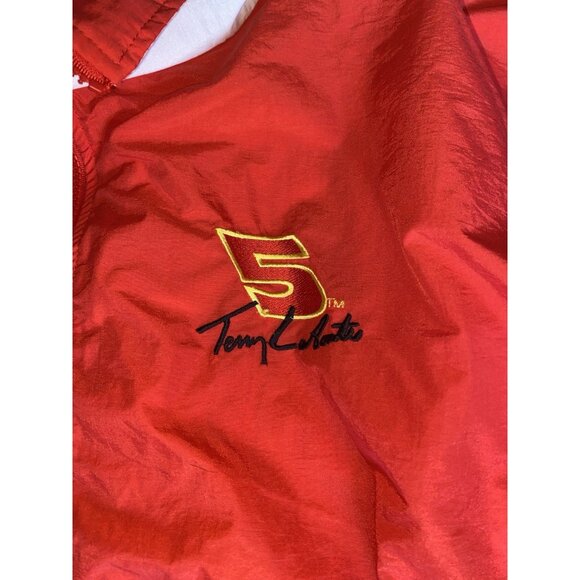 Vintage Terry Labonte Kellogg's Corn Flakes Racing Windbreaker Jacket XXL - Picture 2 of 6